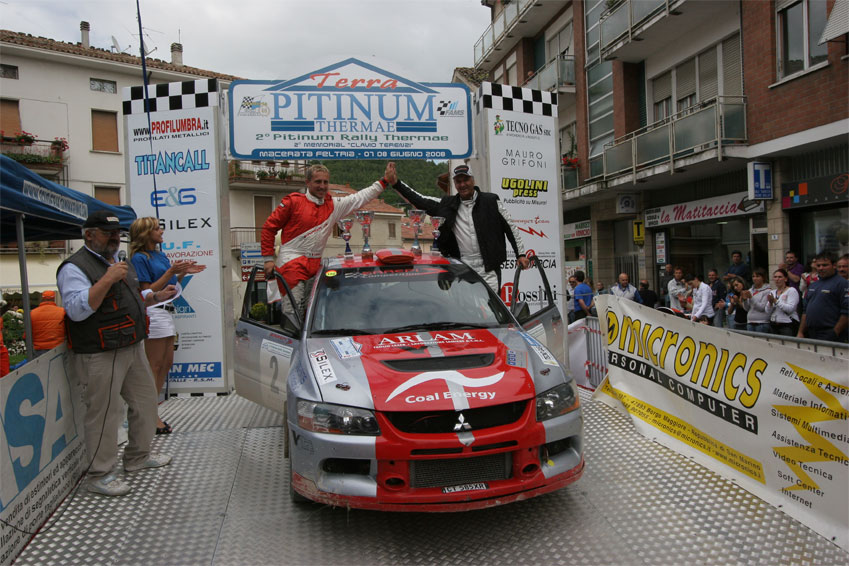 Rally di Pitinum 2009 - Il podio Rally di Pitinum 2009 - Il podio