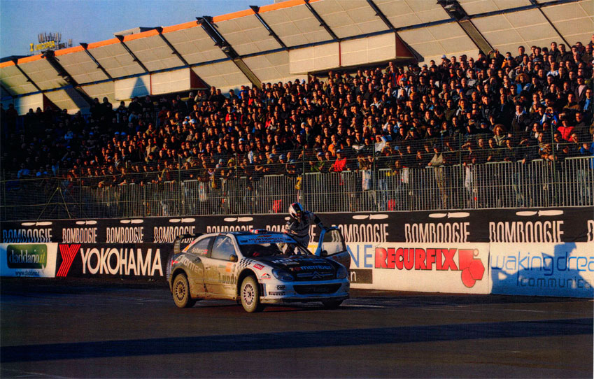 Motor Show 2009 - Petter Solberg su Citroën Xsara WRC Motor Show 2009 - Petter Solberg su Citroën Xsara WRC